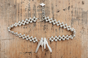 'Wishbone' necklace